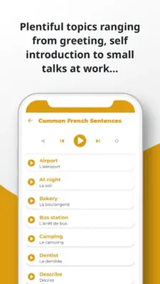 French ー Listening・Speaking android App screenshot 10