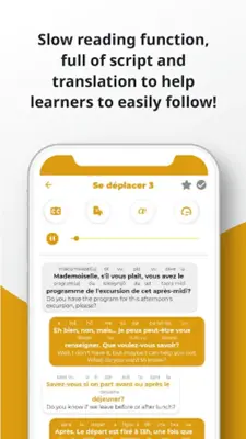 French ー Listening・Speaking android App screenshot 11