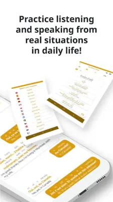 French ー Listening・Speaking android App screenshot 14