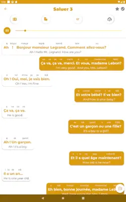 French ー Listening・Speaking android App screenshot 4