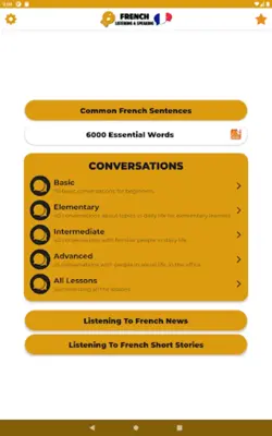 French ー Listening・Speaking android App screenshot 7